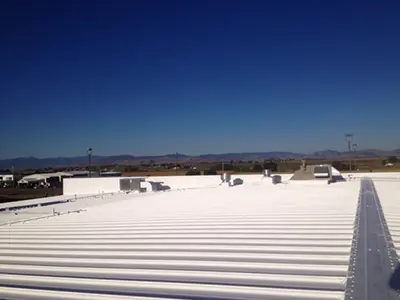 Commercial Metal Roof Restoration1